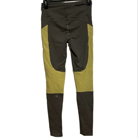 VSX Sport Knockout Tight Full Length Mesh Neon Panel Leggings Size XS - Picture 4 of 8